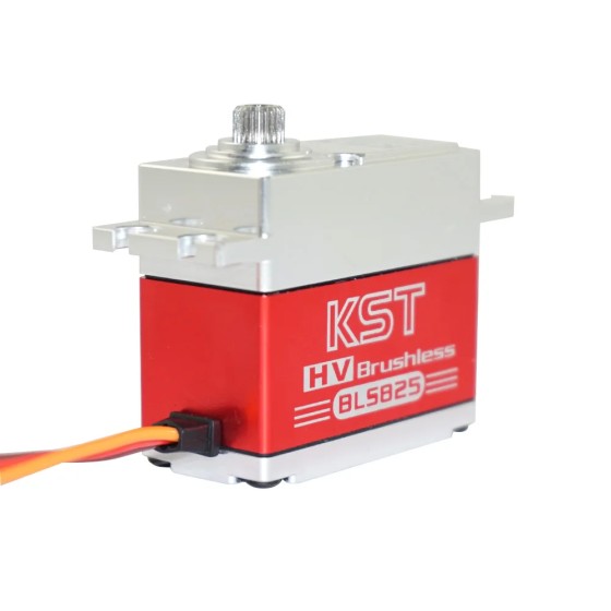 Hot Sales KST BLS825 35kg 0.11sec Brushless HV Metal case Servo for RC UAV Airplane Aircraft 1/8 Car Buggy